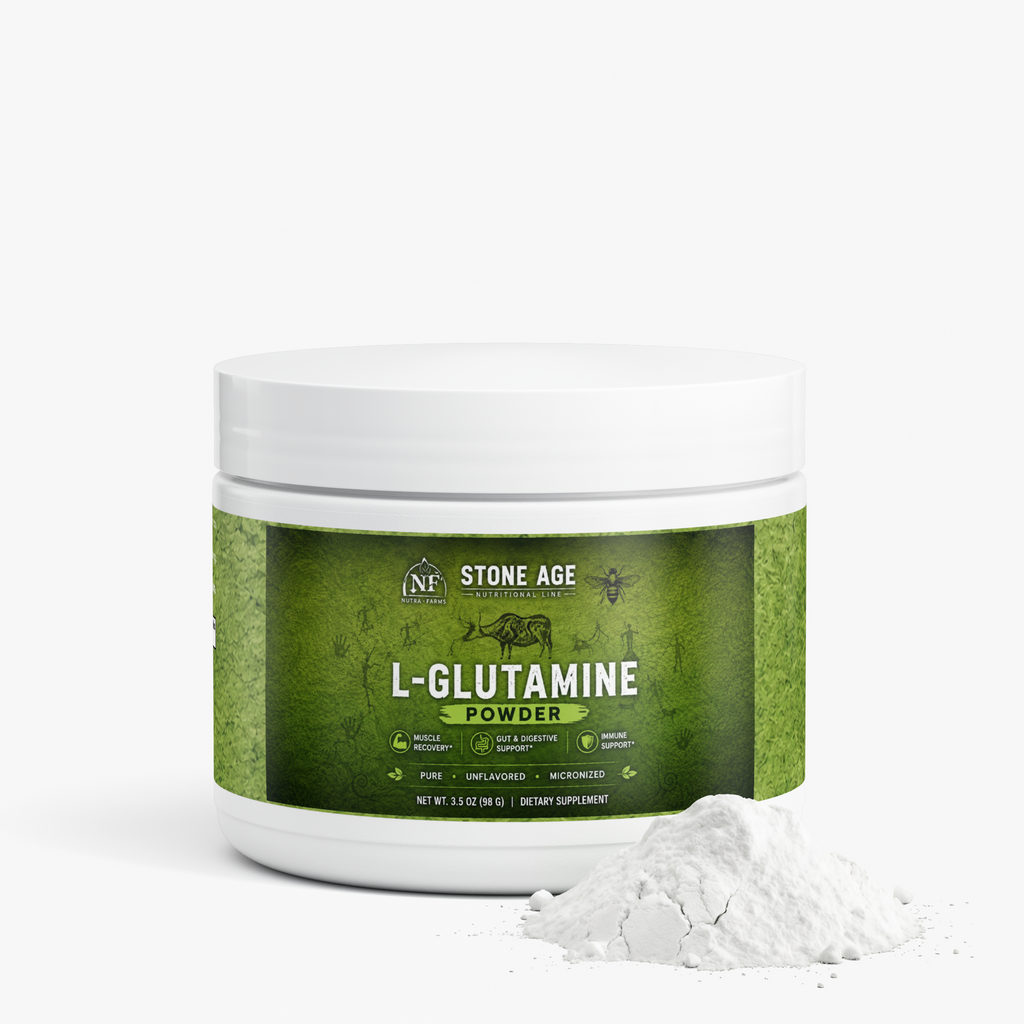 Stone Age L-Glutamine Powder | 98g