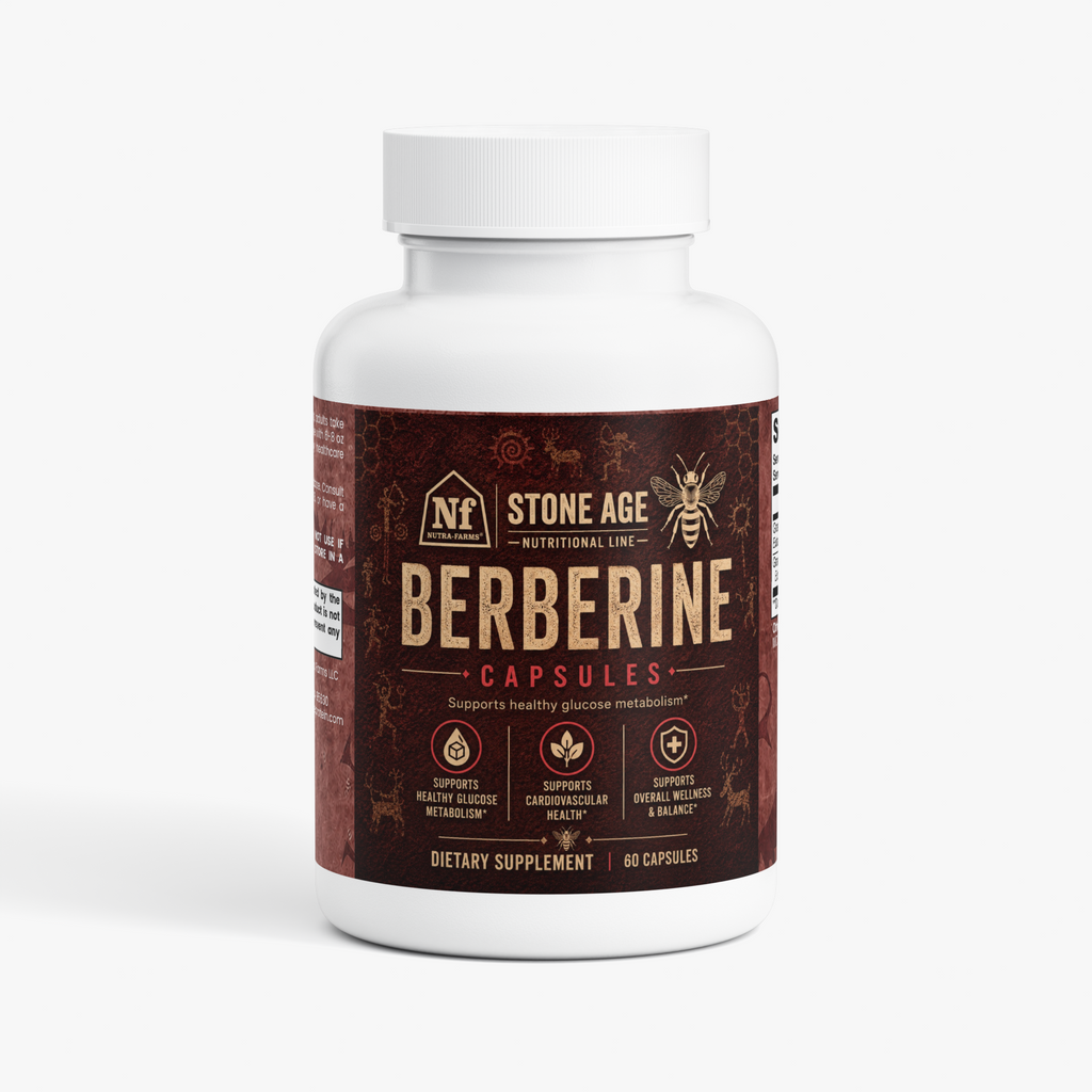 Stone Age Berberine Metabolic Wellness Capsules | 60 Count