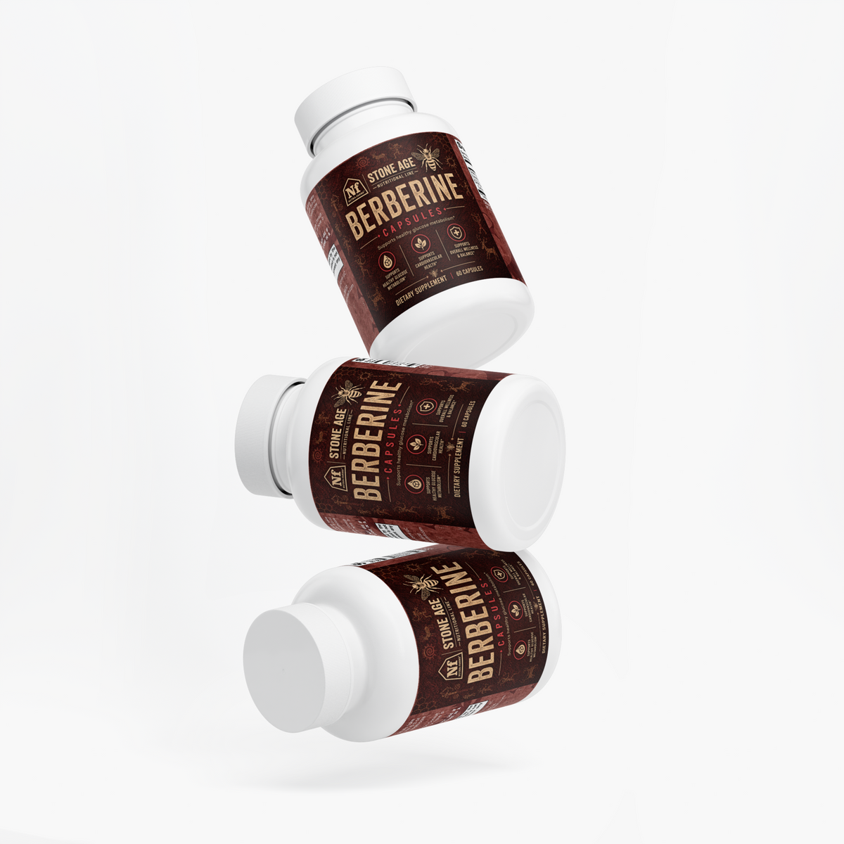 Stone Age Berberine Metabolic Wellness Capsules | 60 Count