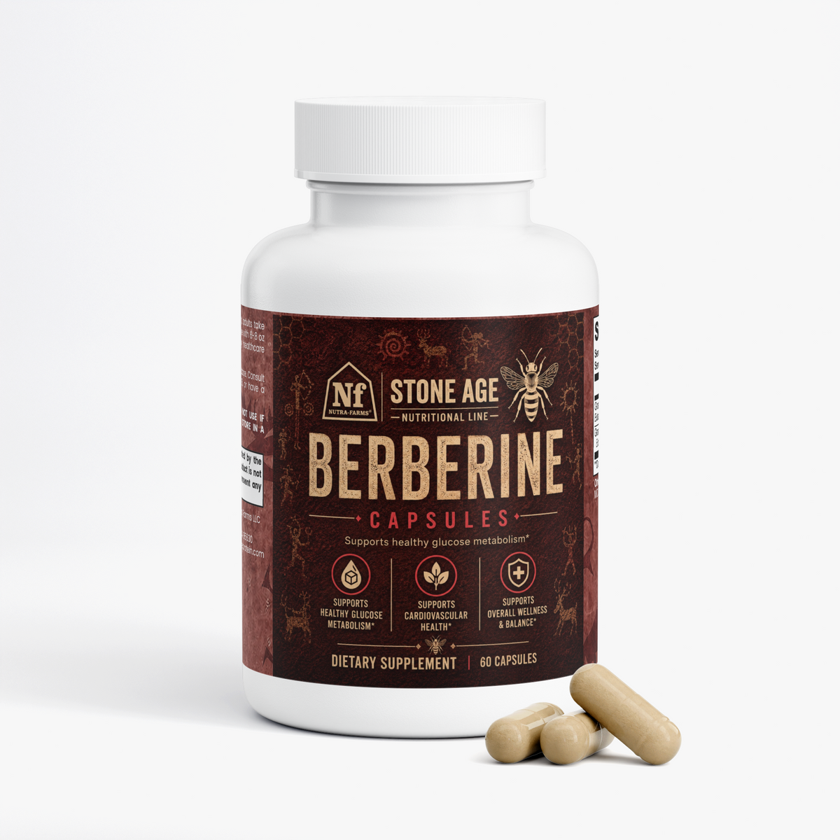 Stone Age Berberine Metabolic Wellness Capsules | 60 Count