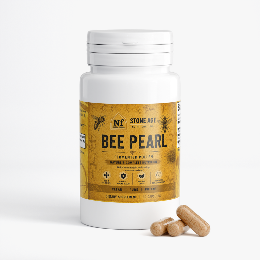 Stone Age Bee Pearl Capsules – Natural Vitality Blend | 30 Caps
