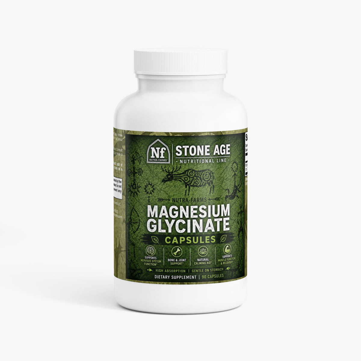 Stone Age Magnesium Calm & Recovery Capsules | 90 Caps