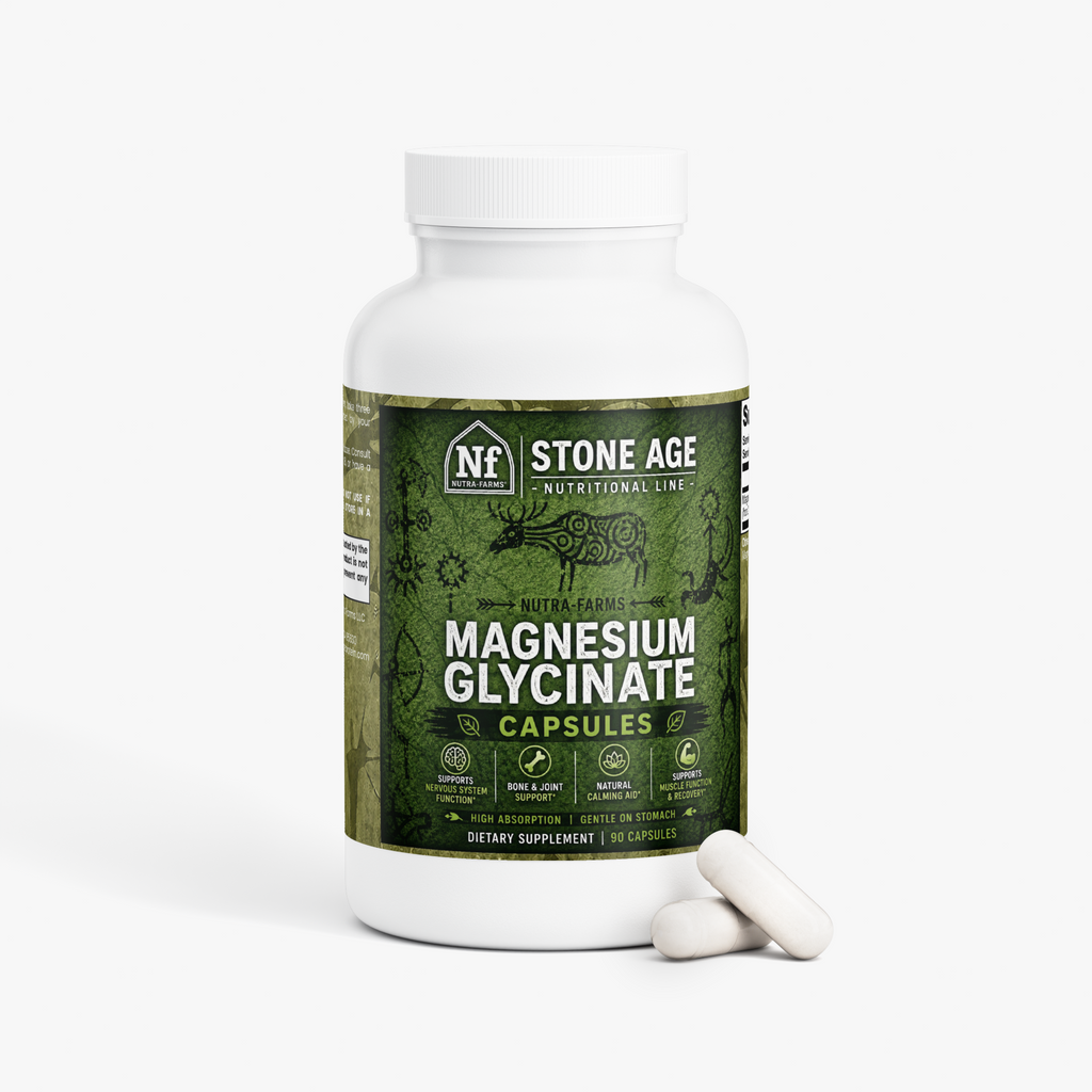 Stone Age Magnesium Calm & Recovery Capsules | 90 Caps