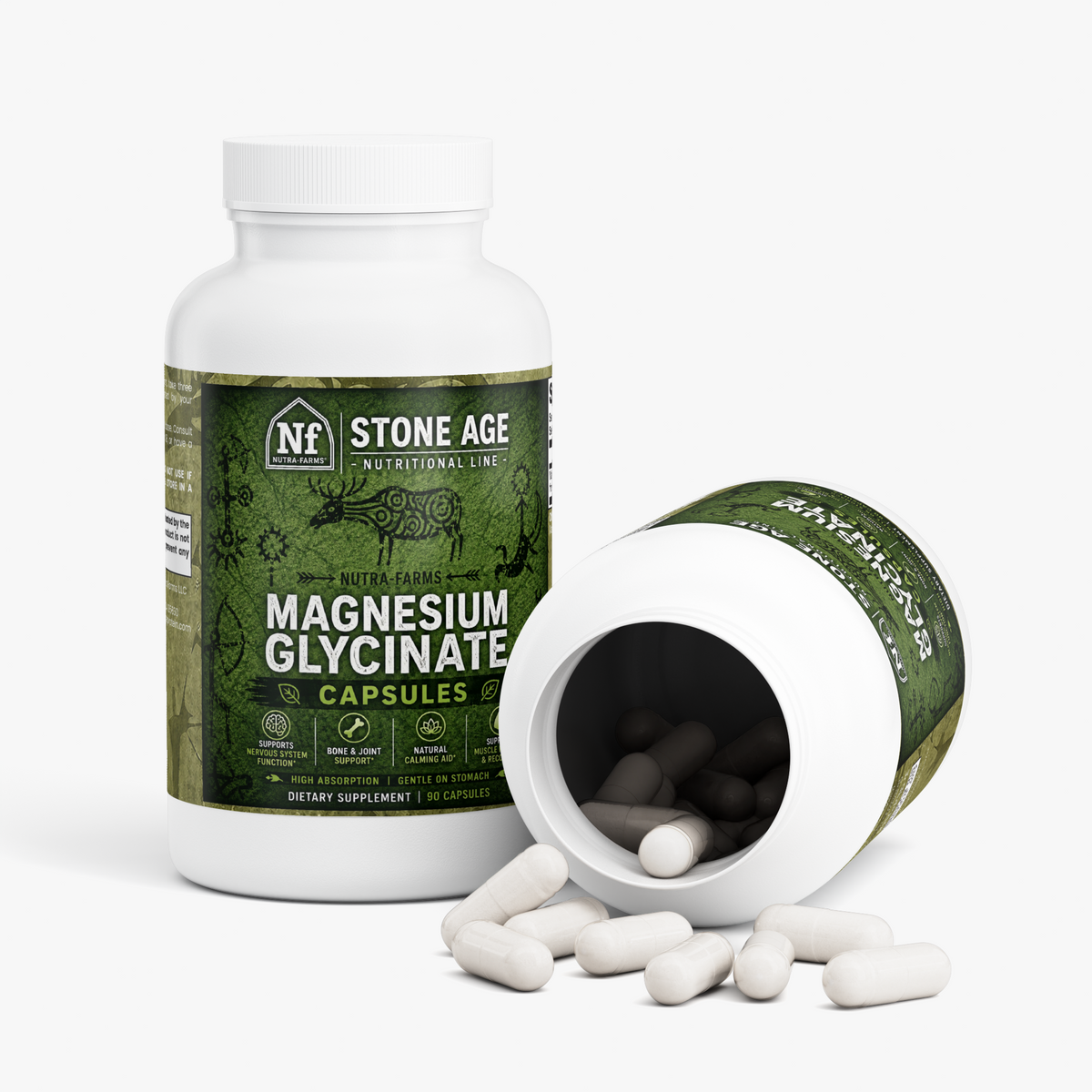 Stone Age Magnesium Calm & Recovery Capsules | 90 Caps