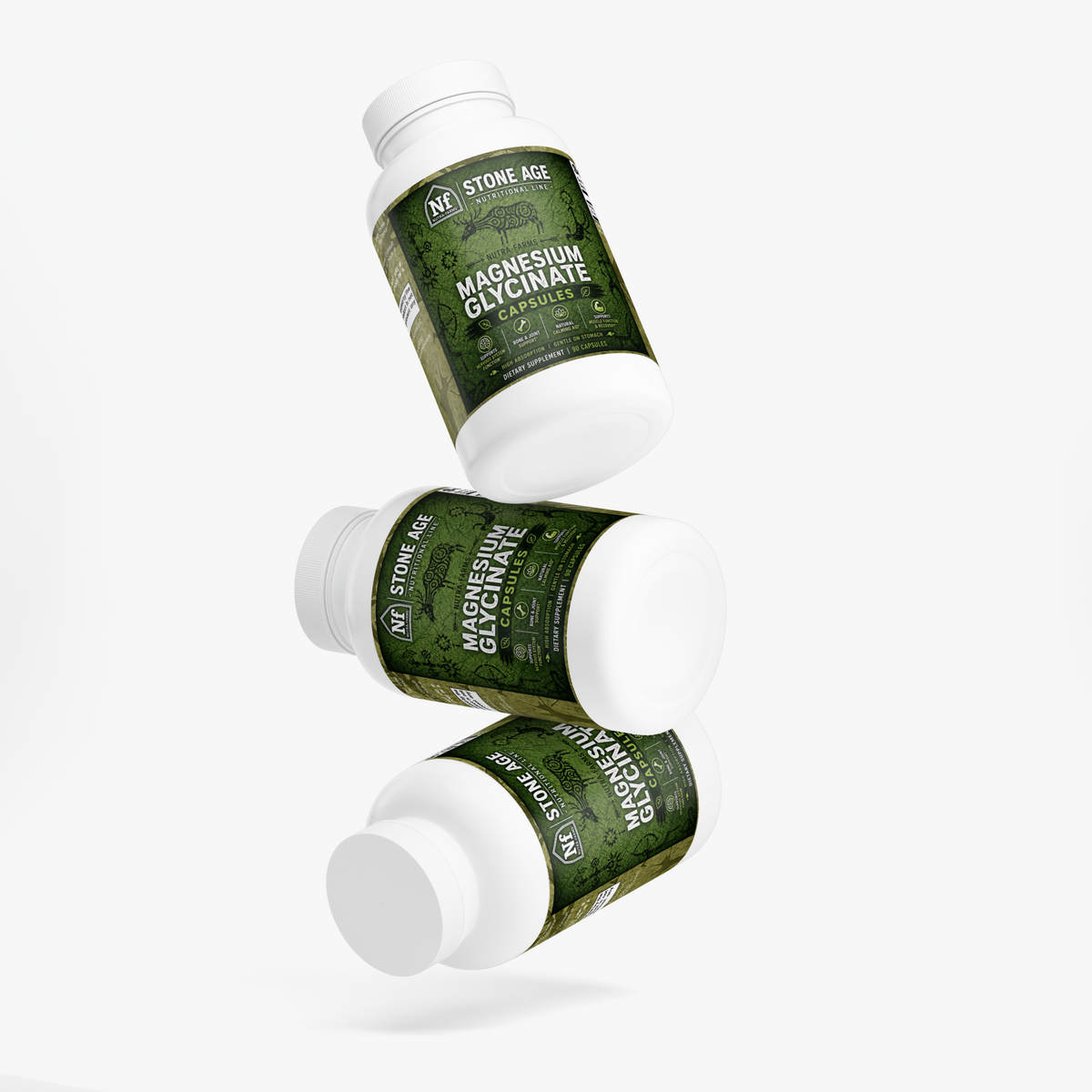 Stone Age Magnesium Calm & Recovery Capsules | 90 Caps