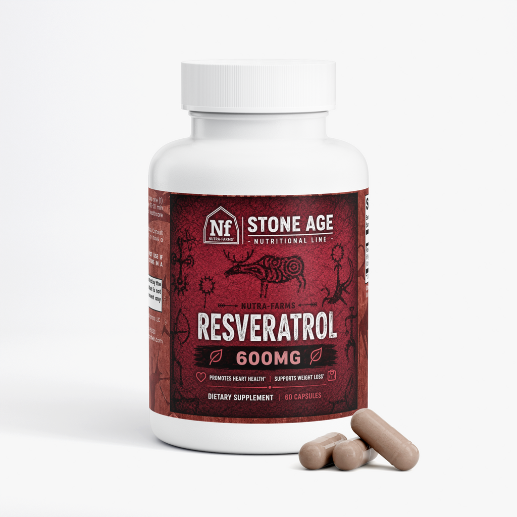 Stone Age Antioxidant Wellness Capsules with Resveratrol | 60 Count