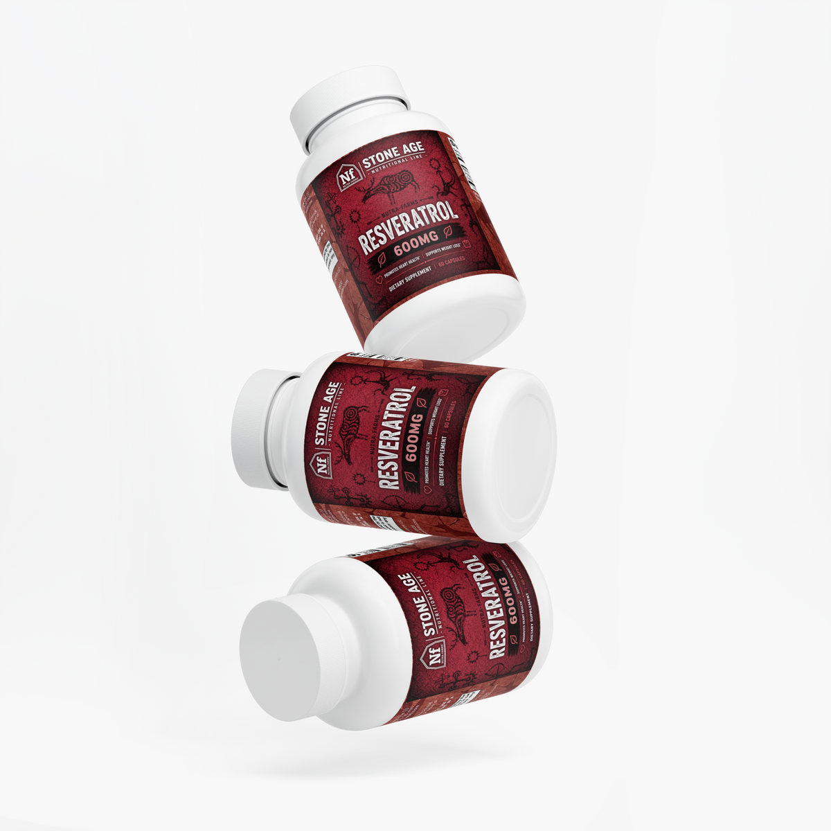 Stone Age Antioxidant Wellness Capsules with Resveratrol | 60 Count