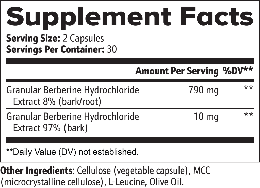 Stone Age Berberine Metabolic Wellness Capsules | 60 Count