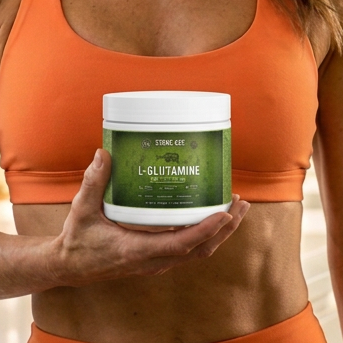 Stone Age L-Glutamine - Smaller Jar Kitchen