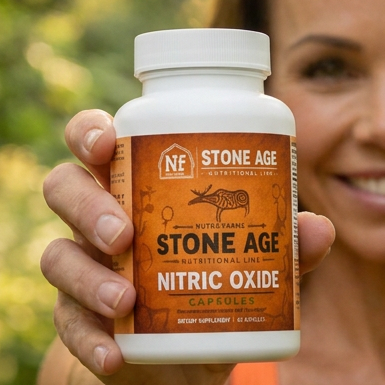 Stone Age Nitric Oxide - Bottle Closer to Camera