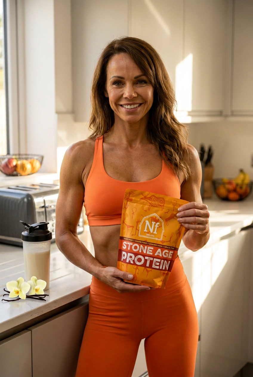 Stone Age Vanilla Protein - Lifestyle